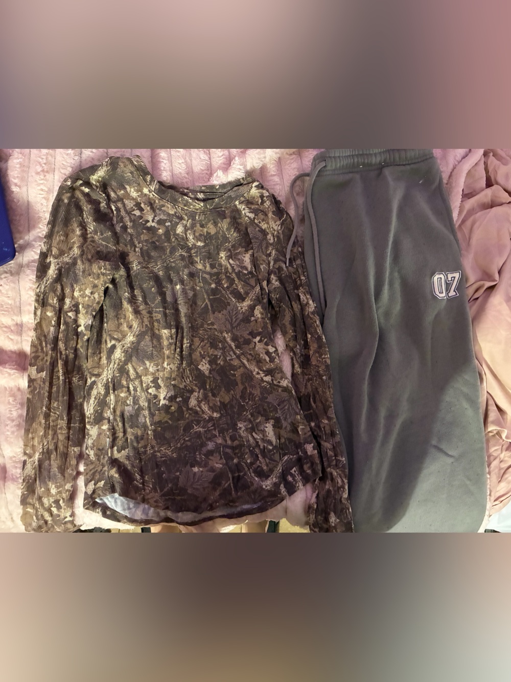 Gray Lounge Bottoms & lightweight top BUNDLE
